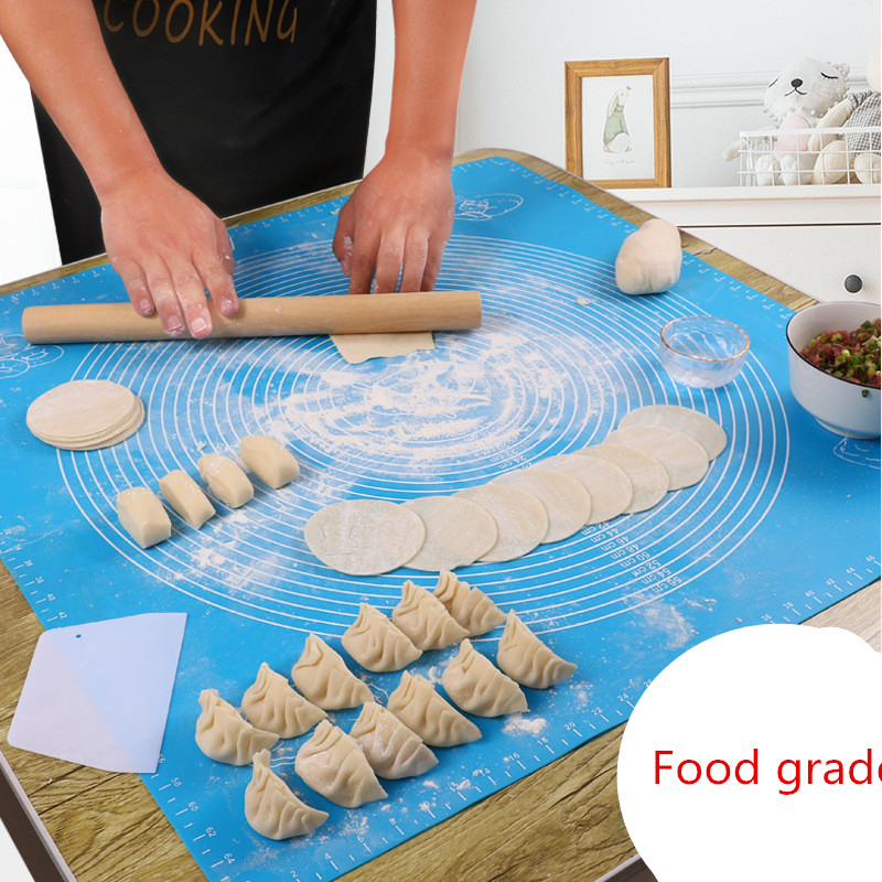 Food Prep Mat - 70/50/40cm Silicone Baking Mat Sheet Large