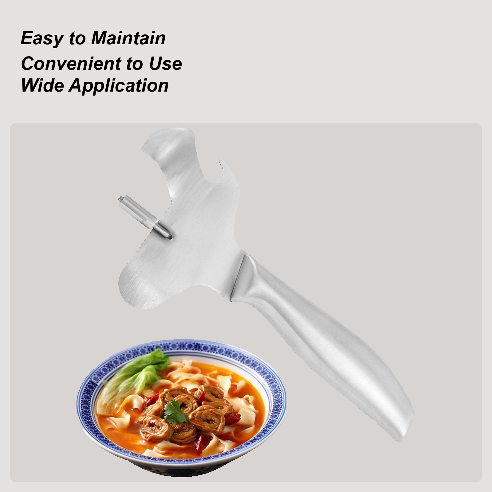 Meal Prep Manual - Noodle Cutter Stainless Steel Noodle Peeler