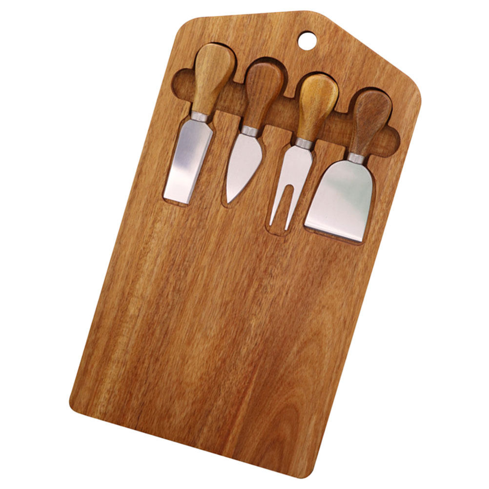 Meal Prep Simple - 1Set Wood Cheese Board Set Hanging