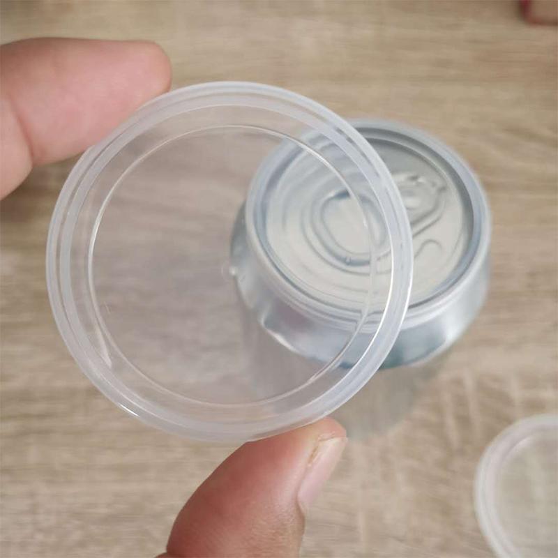 Meal Prep Jars With Lids - Reusable Plastic Tight Seal Lids Leak