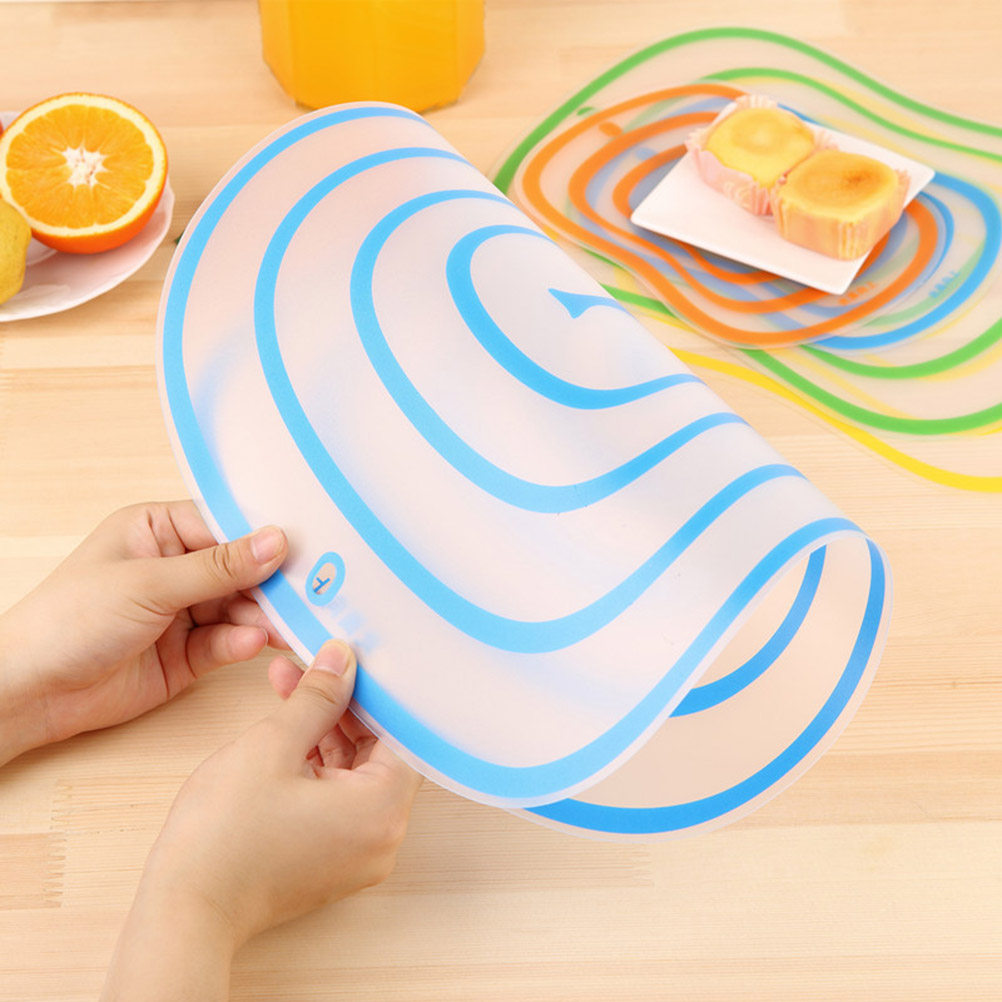 Food Prep Mat - 1Pcs Non-Slip Kitchen Cutting Boards PP