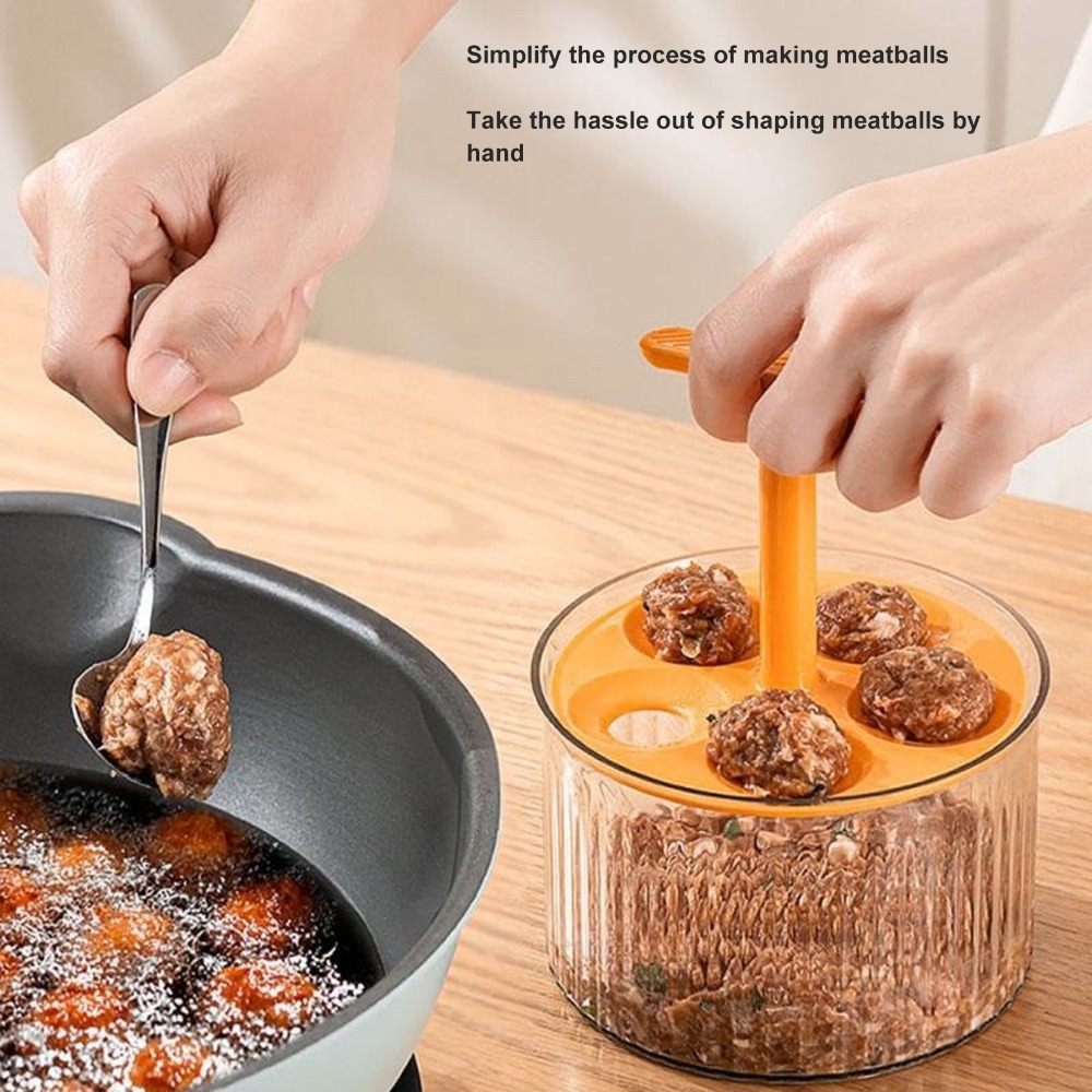 Manual Meatball Maker 5 Balls  - Meal Prep Manual 리뷰 및 가격