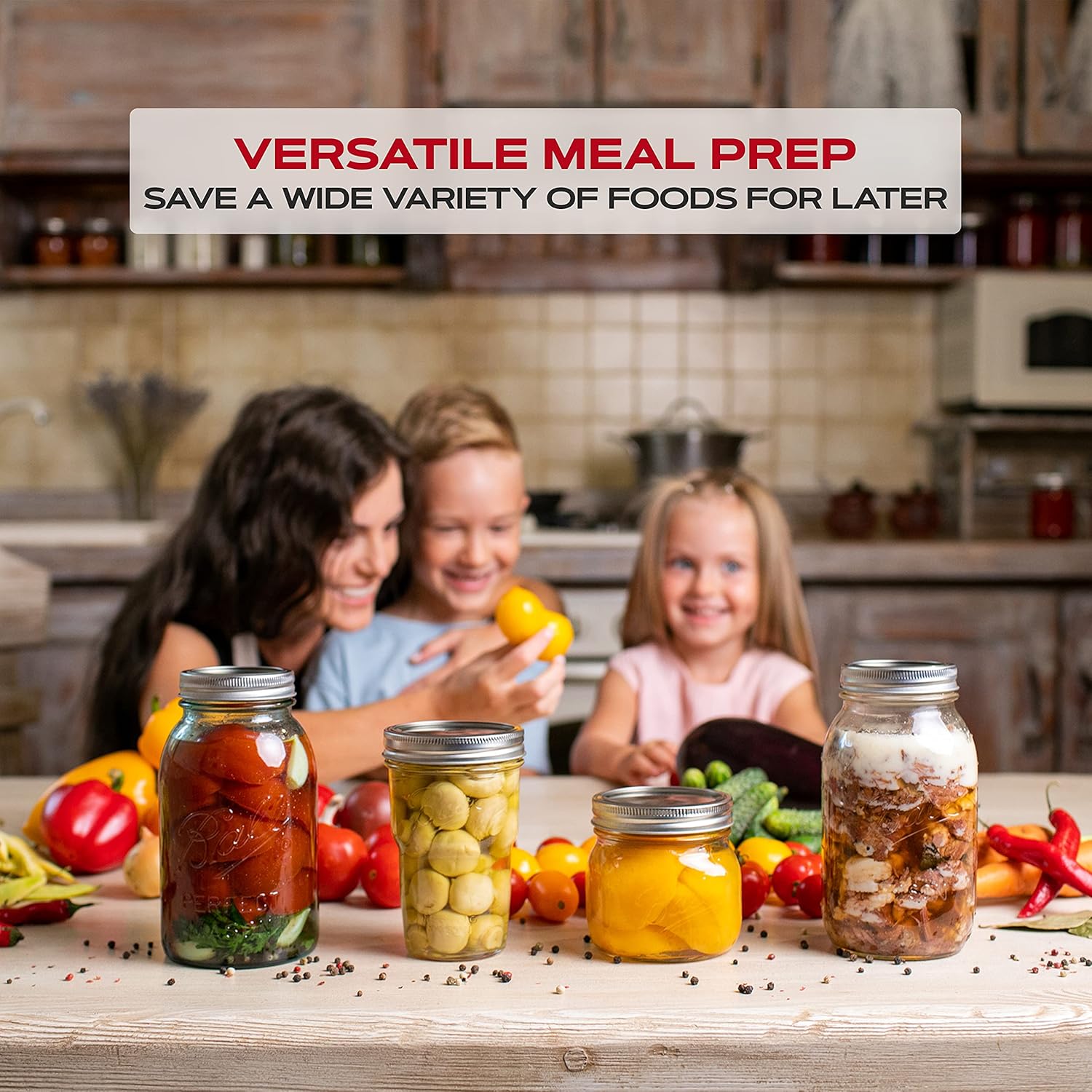 - Wide Mouth Canning Lids, 100 - Meal Prep Jars With Lids 리뷰 및 가격