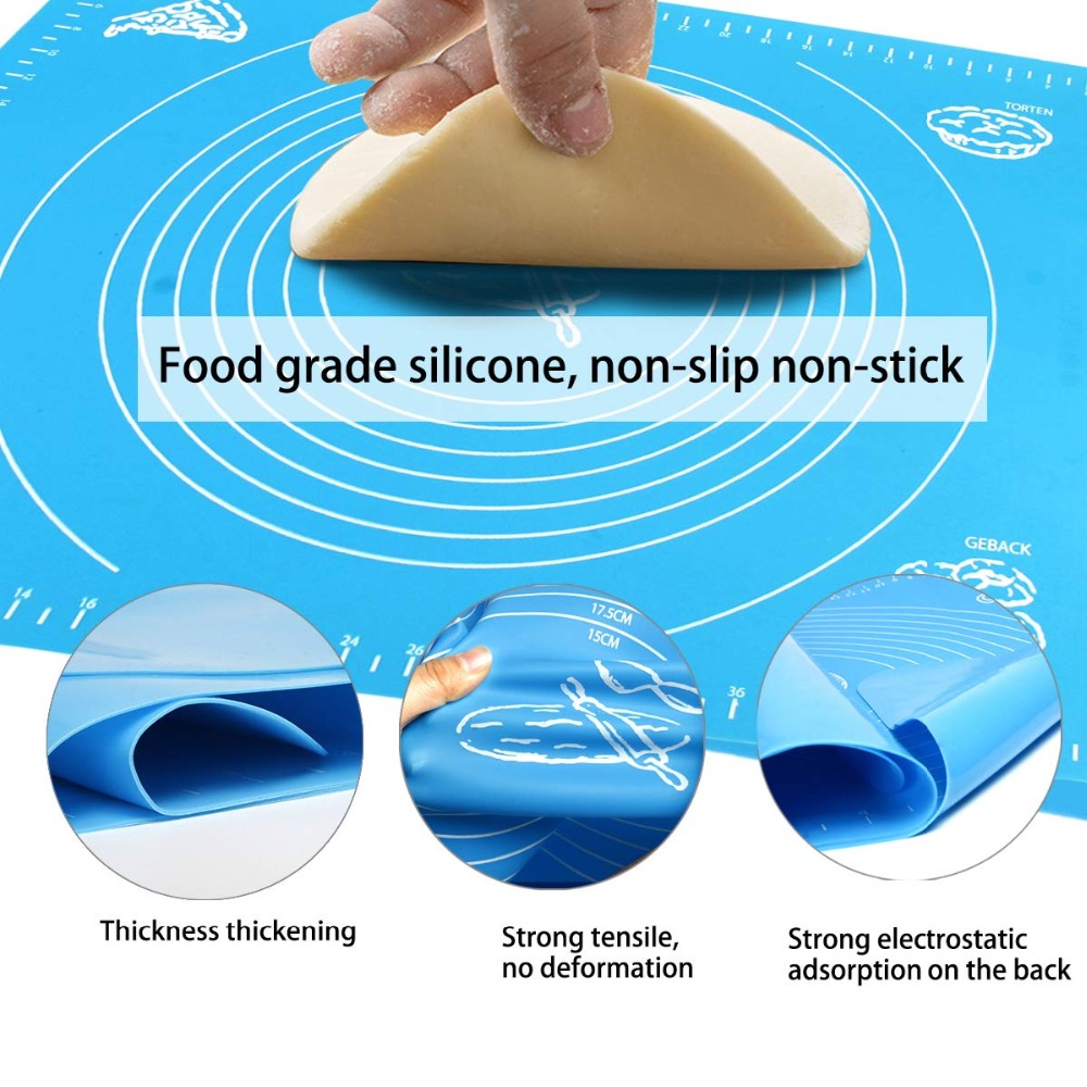 70/50/40cm Silicone Baking Mat - Food Prep Mat 리뷰 및 가격