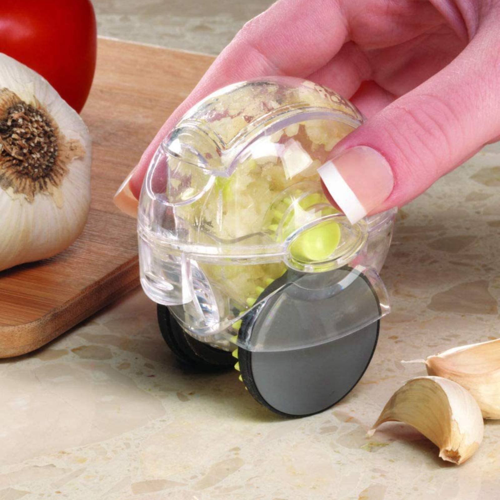 Hand Push Garlic Chopper Fast  - Meal Prep Manual 리뷰 및 가격