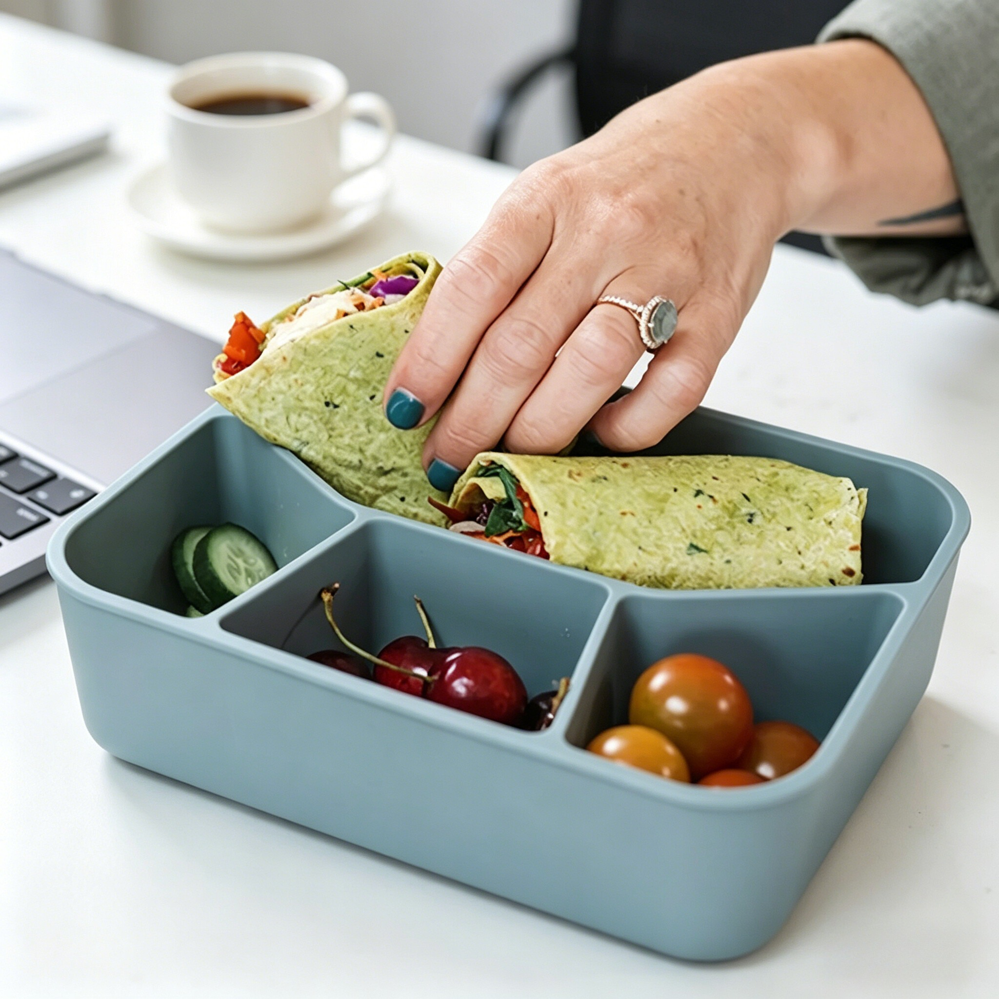 1pc Thickened Silicone Bento L - Meal Prep Simple 리뷰 및 가격