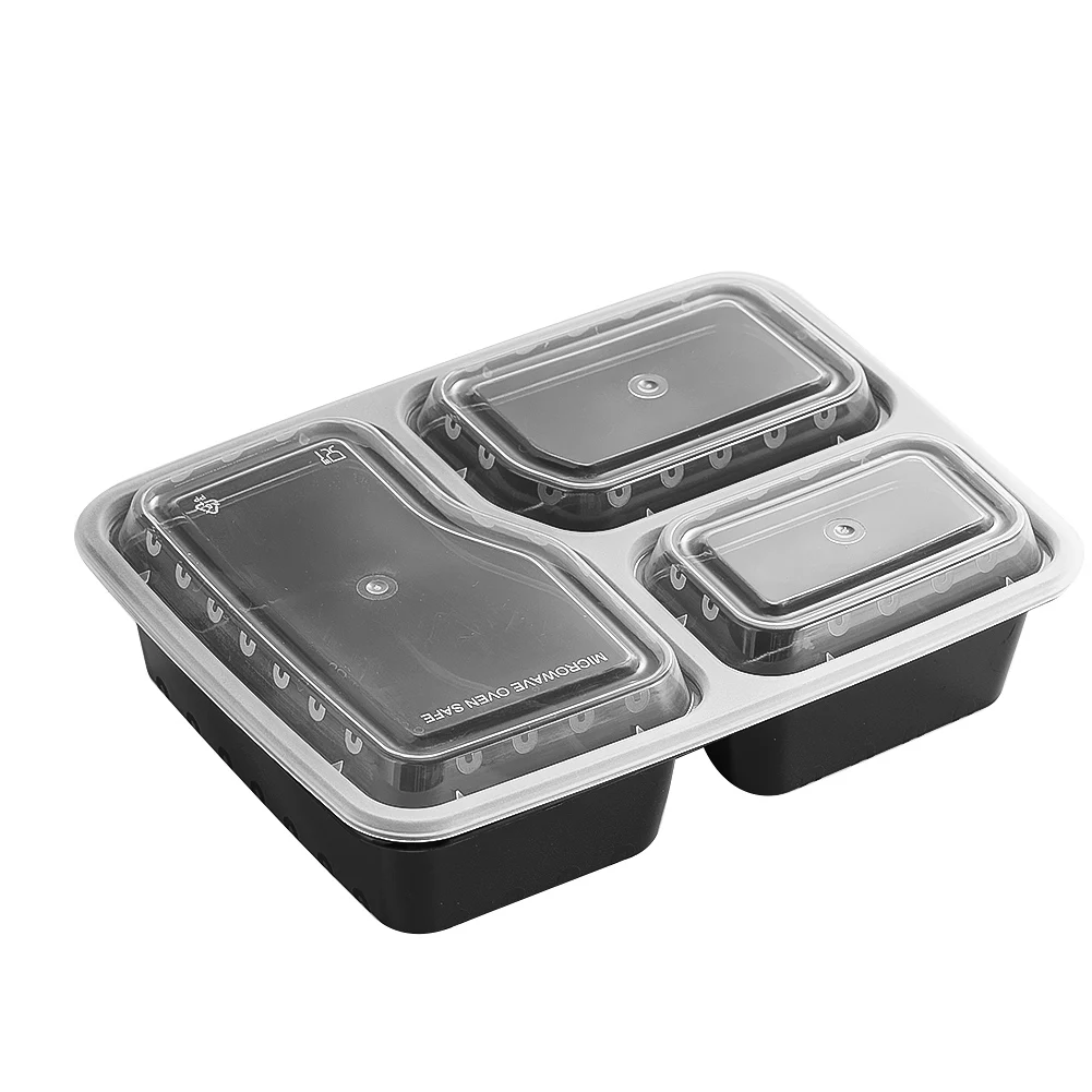 7 Pack 3 Compartment Meal Prep - Meal Prep Jars With Lids 리뷰 및 가격