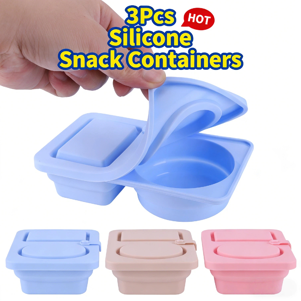 3Pcs Multi-Function 2 Grid Con - Meal Prep Jars With Lids 리뷰 및 가격