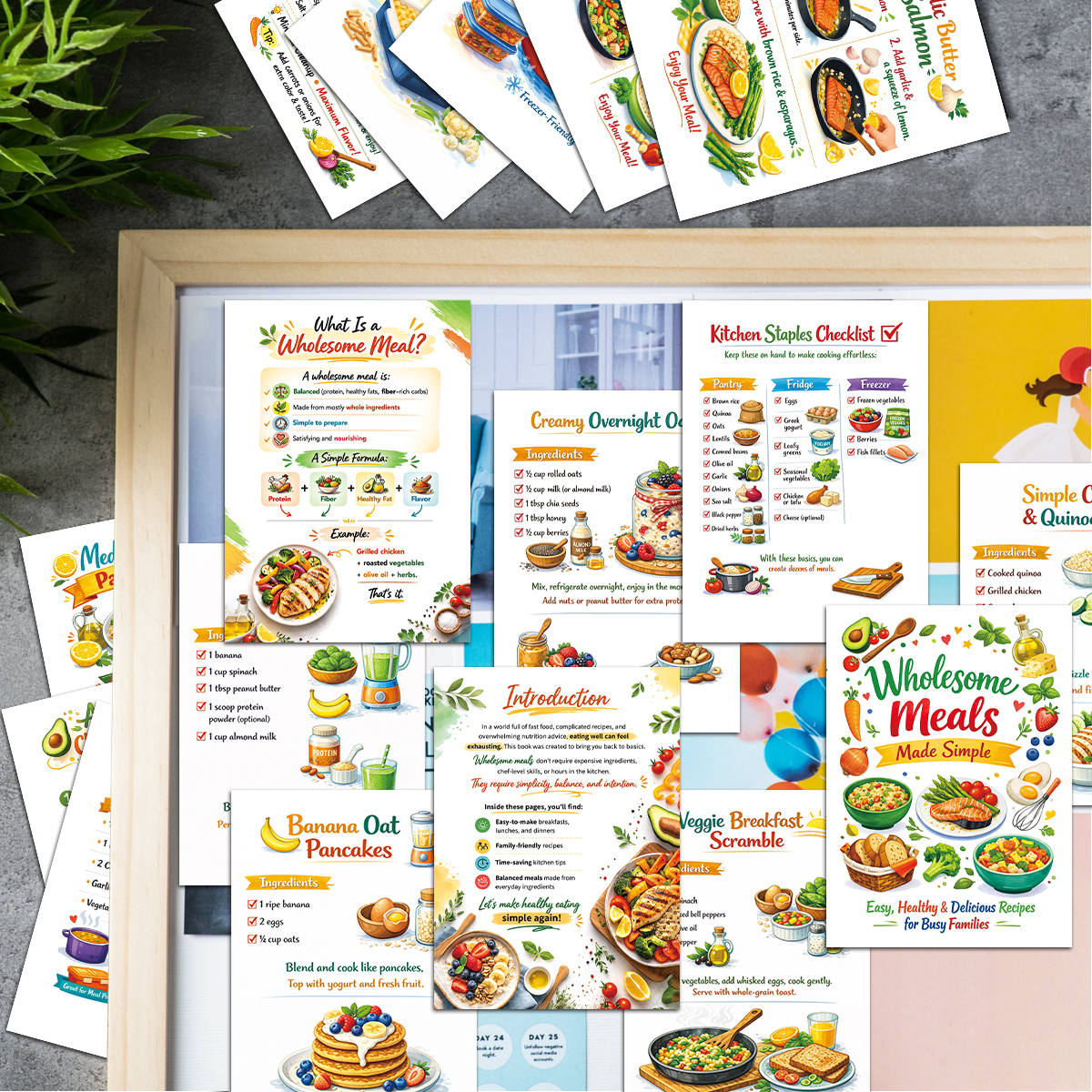 30pcs Wholesome Meals Recipe C - Meal Prep Simple 리뷰 및 가격