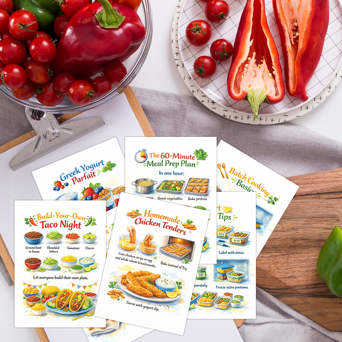 30pcs Wholesome Meals Recipe C - Meal Prep Simple 리뷰 및 가격
