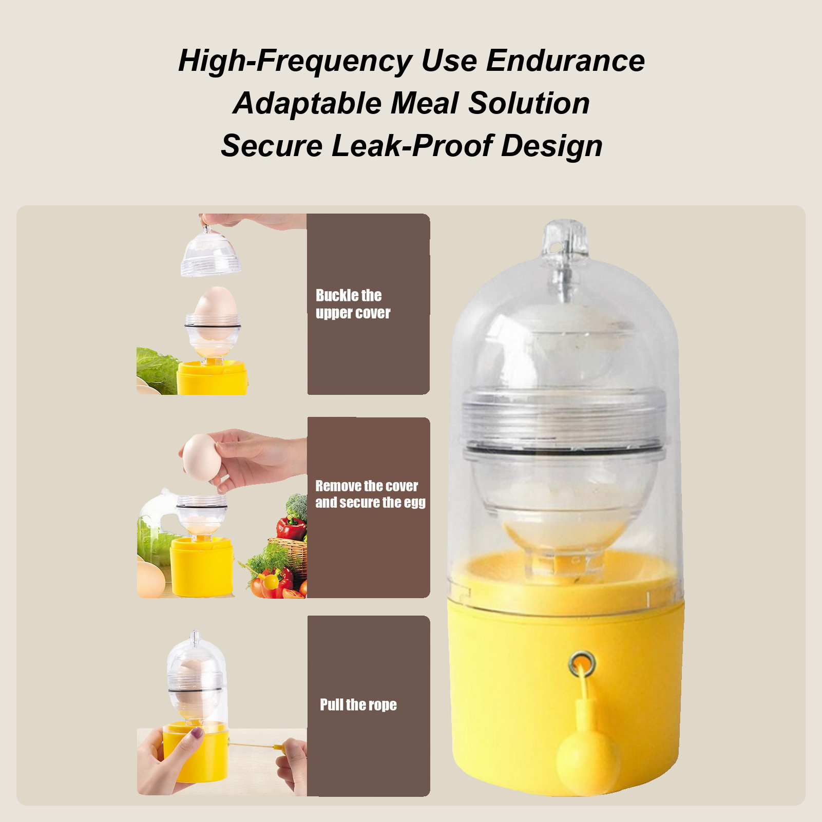 Egg Yolk Mixer Spinner Hand Po - Meal Prep Manual 리뷰 및 가격