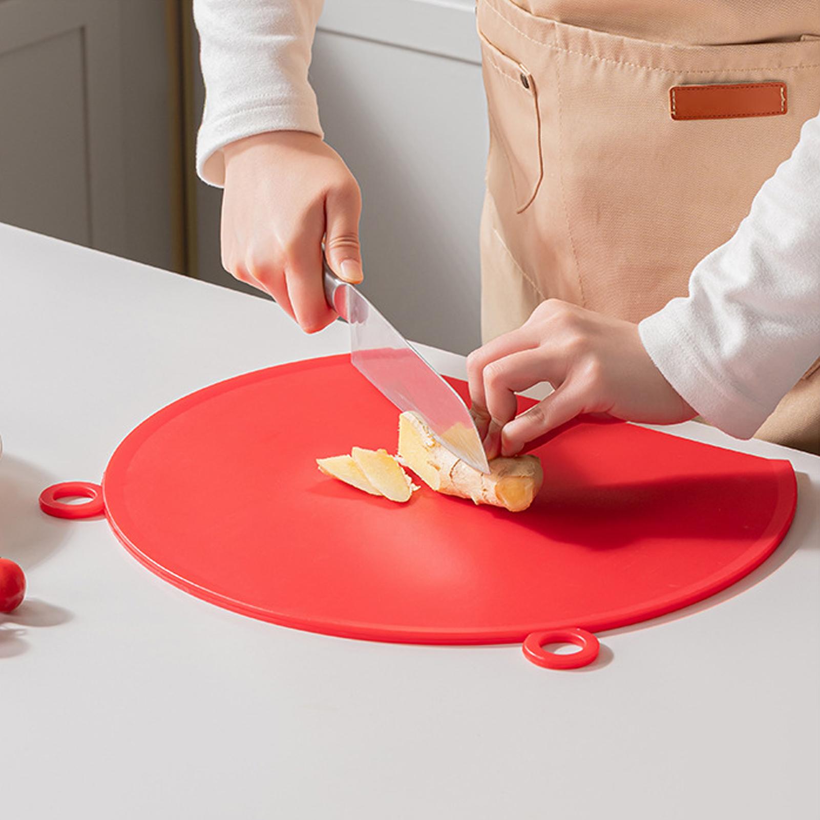 Cutting Board Silicone D-Shape - Food Prep Mat 리뷰 및 가격
