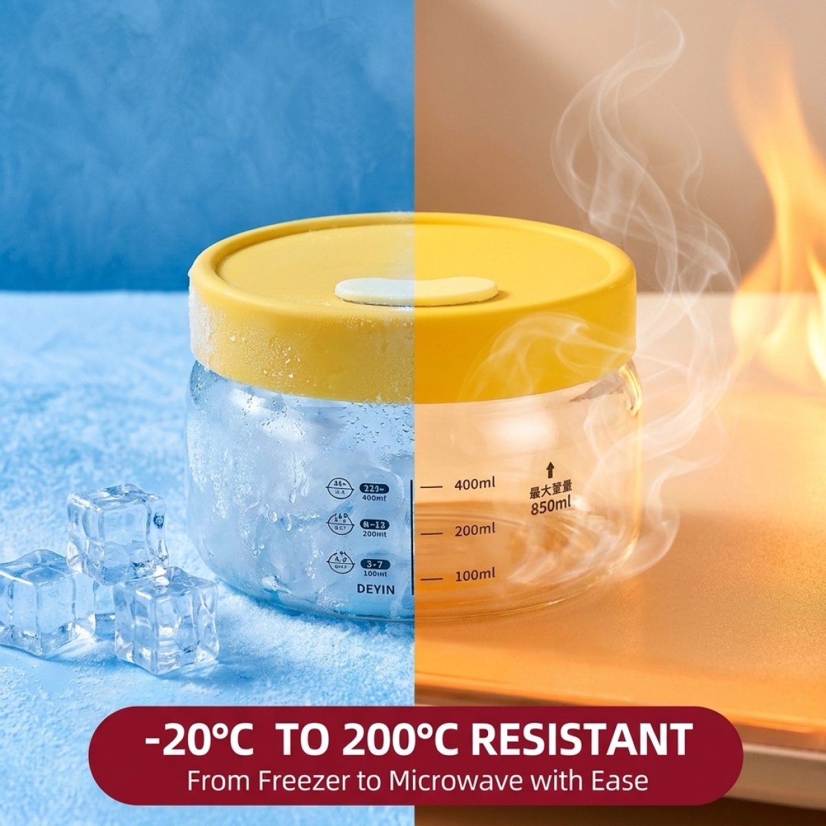 Leakproof Glass Food Storage C - Meal Prep Jars With Lids 리뷰 및 가격