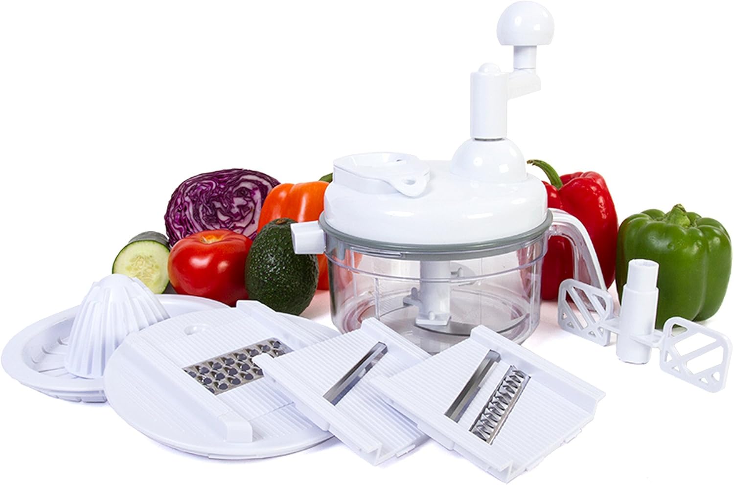 7-in-1 Manual Food Processor - - Meal Prep Manual 리뷰 및 가격