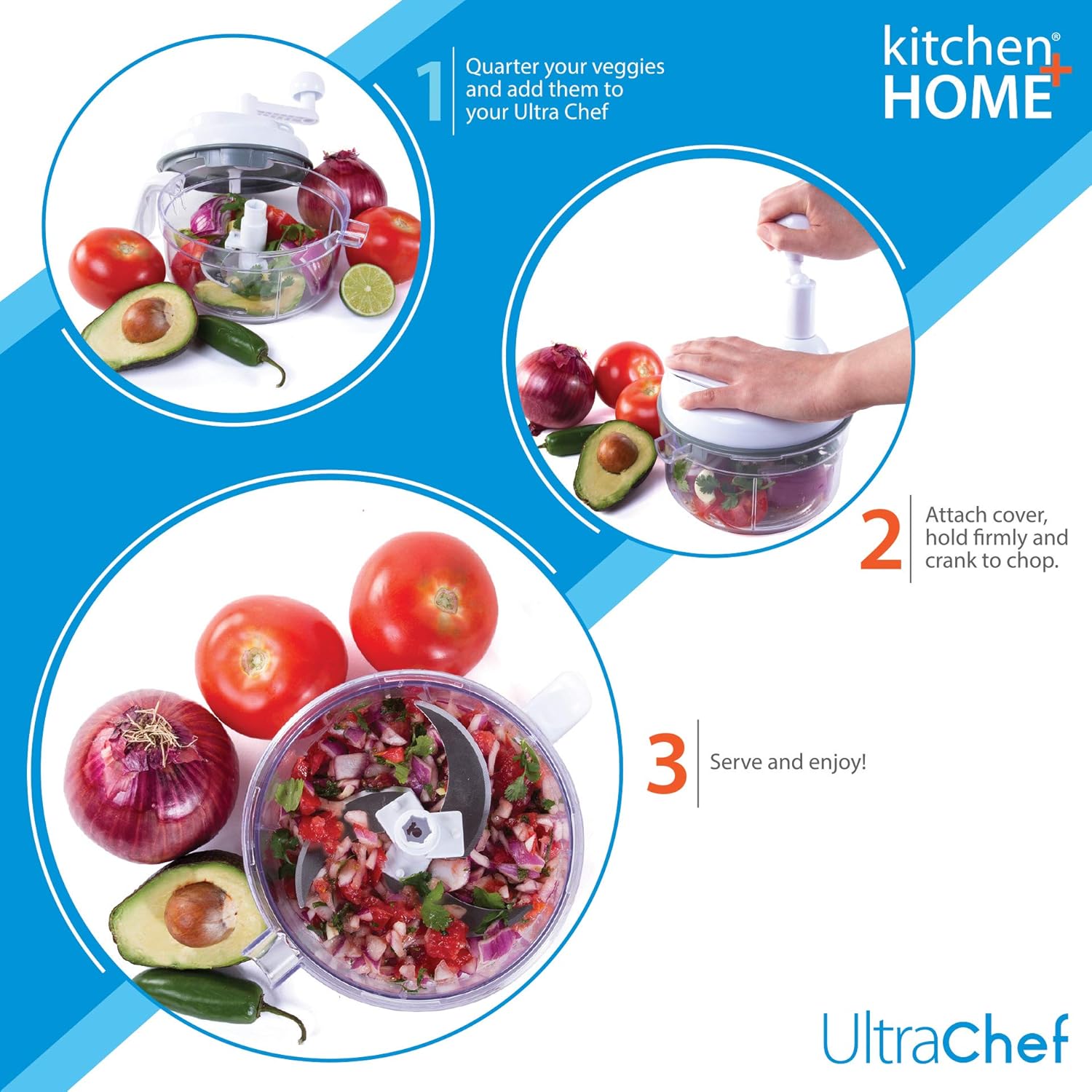 7-in-1 Manual Food Processor - - Meal Prep Manual 리뷰 및 가격