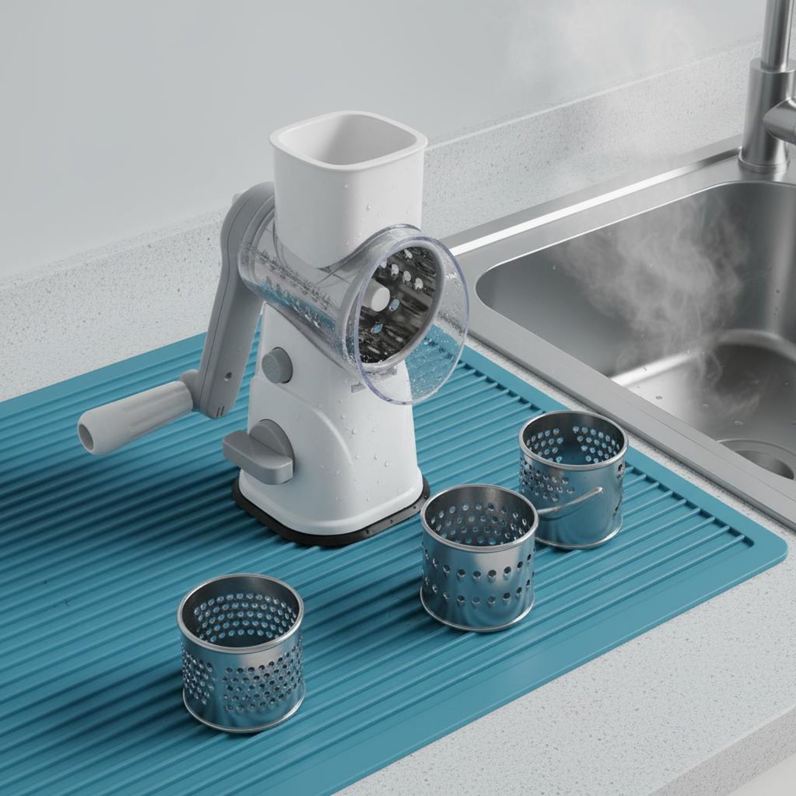 3 in 1 Drum Cutter Interchange - Meal Prep Manual 리뷰 및 가격