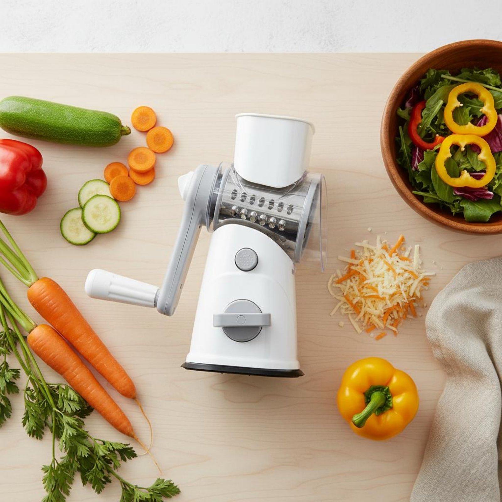3 in 1 Drum Cutter Interchange - Meal Prep Manual 리뷰 및 가격