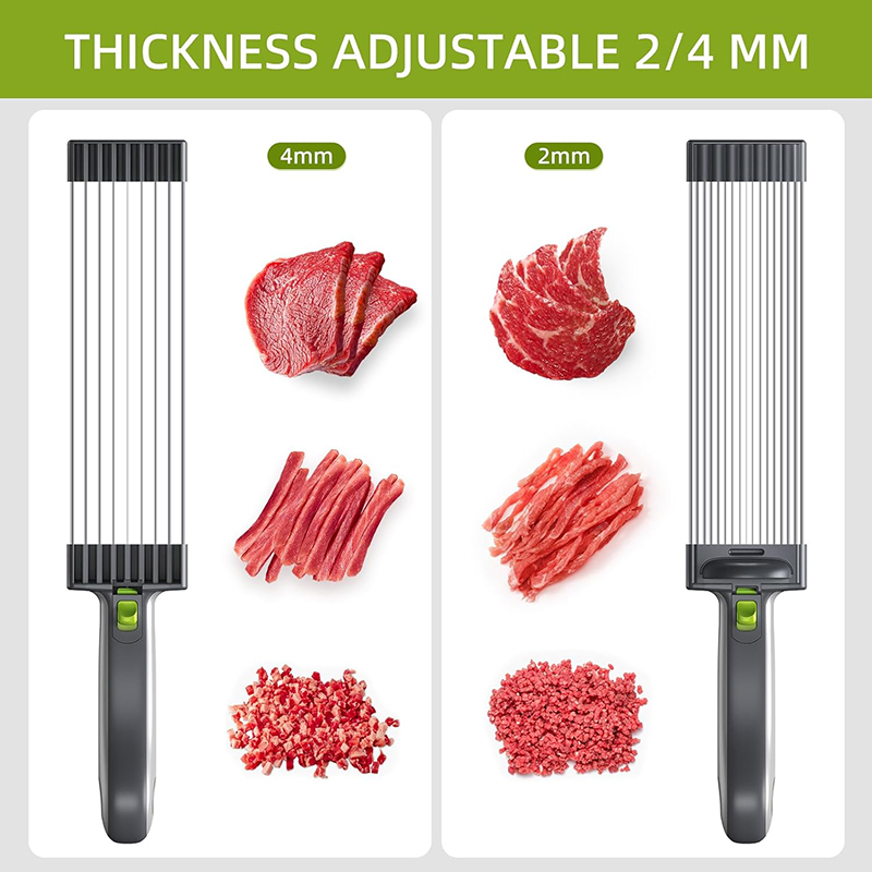Fresh Meat Slicer, Manual Meat - Meal Prep Manual 리뷰 및 가격