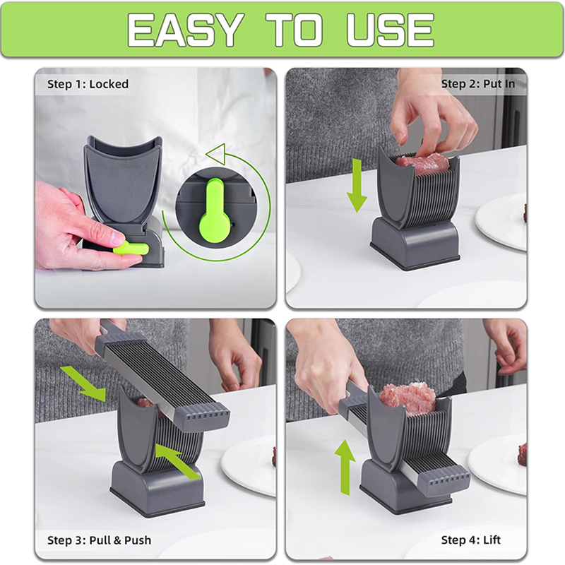 Fresh Meat Slicer, Manual Meat - Meal Prep Manual 리뷰 및 가격