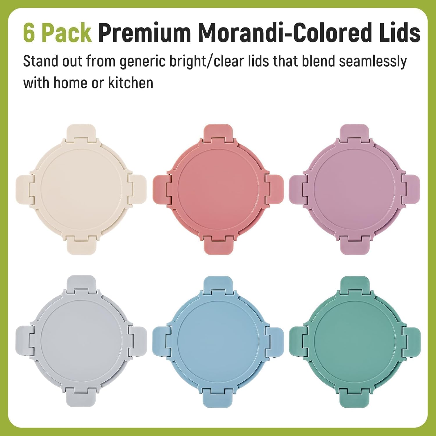 [UPGRADED LID] 6 Sets 3 Cup/24 - Meal Prep Jars With Lids 리뷰 및 가격