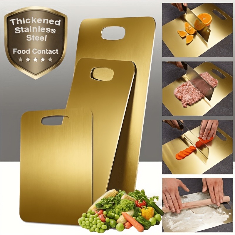 Gold-colored Stainless Steel C - Food Prep Mat 리뷰 및 가격